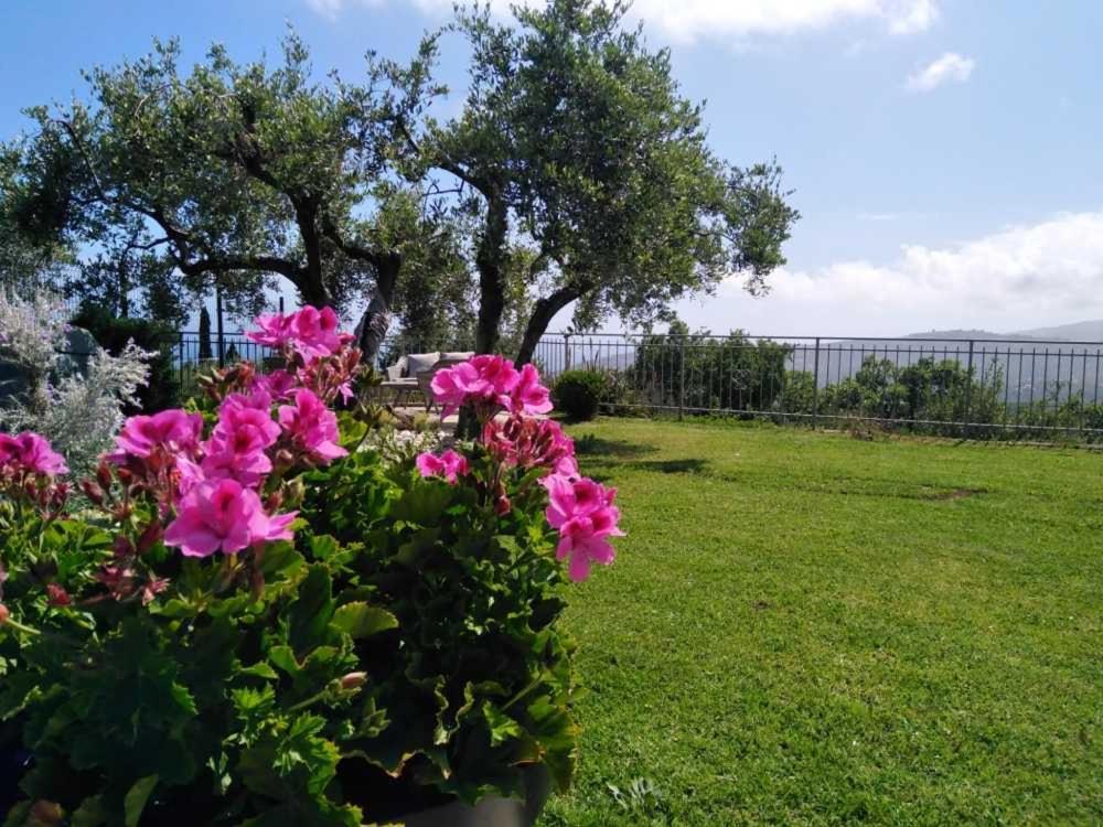 Casa Vista Mare - Superb Garden And Parking Included Villa Imperia Exterior photo